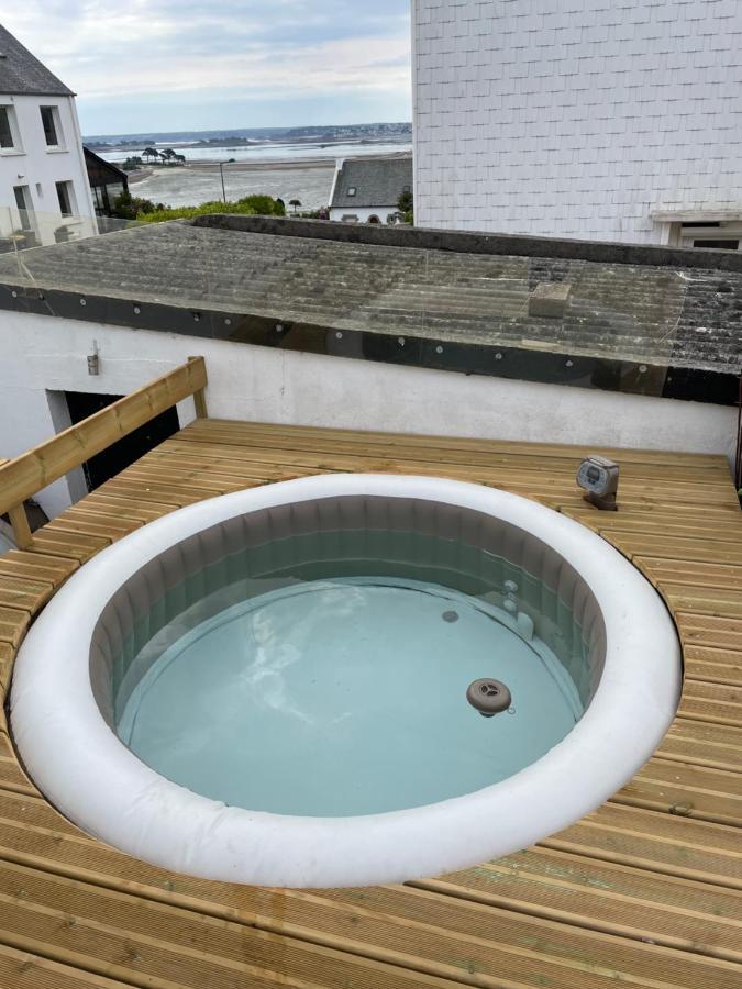 La Bidouric, Jacuzzi Villa Saint-Pol-de-Léon Exterior foto
